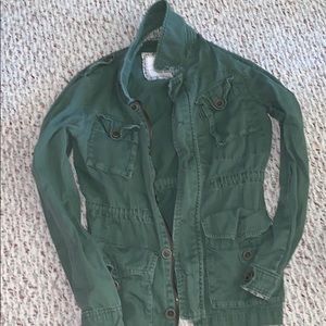 Green Cargo Jacket PacSun